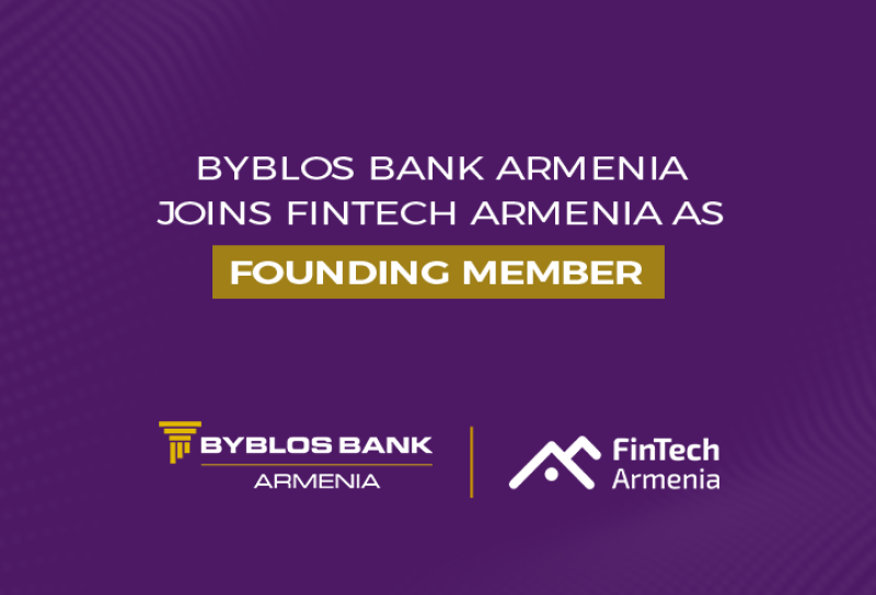 Byblos Bank Armenia joins FinTech Armenia as Founding Member